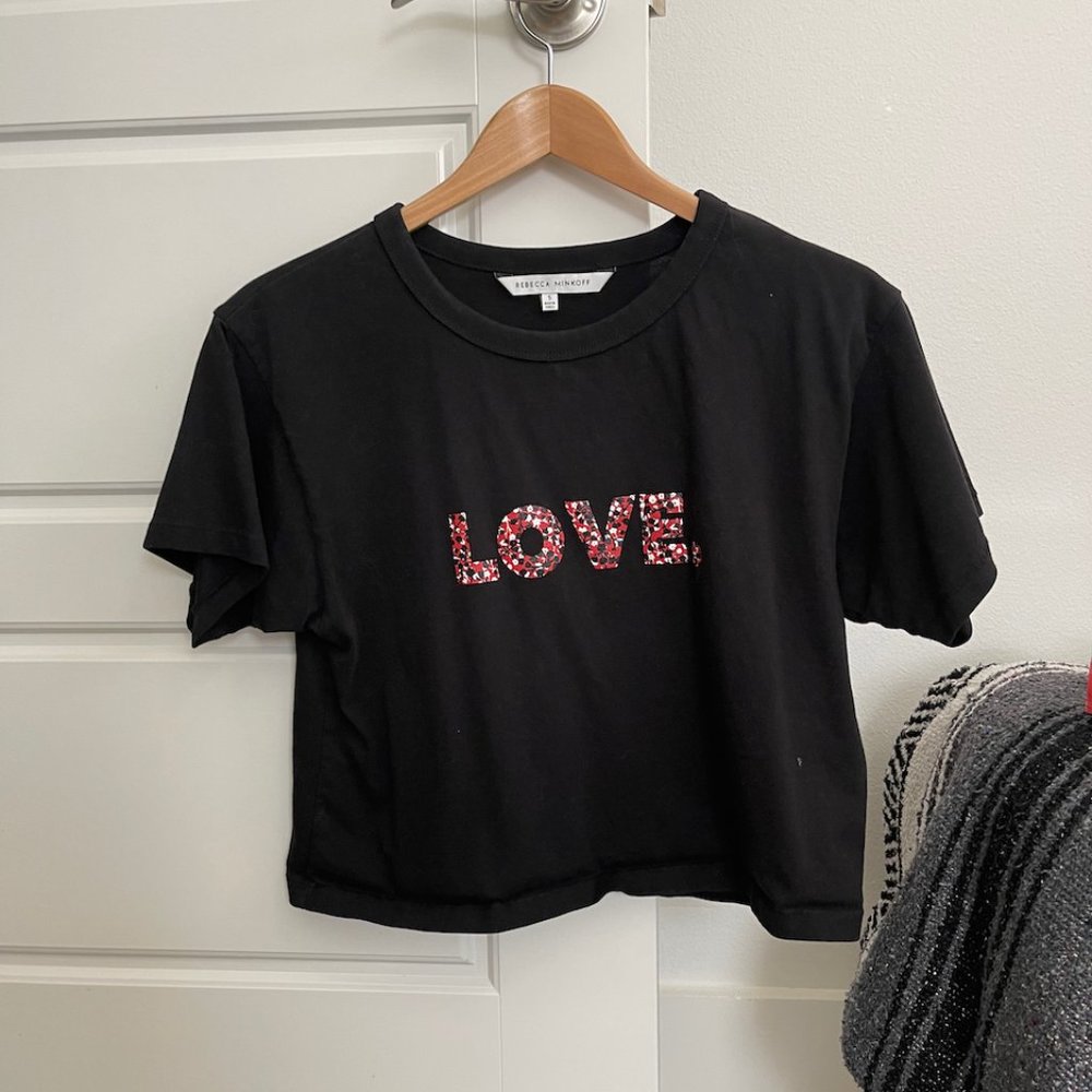 Rebecca Minkoff Crop T-Shirt